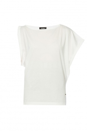 Asymetryczny t-shirt z logo, zdjęcie 1 Asymetryczny t-shirt z logo od Dsquared2